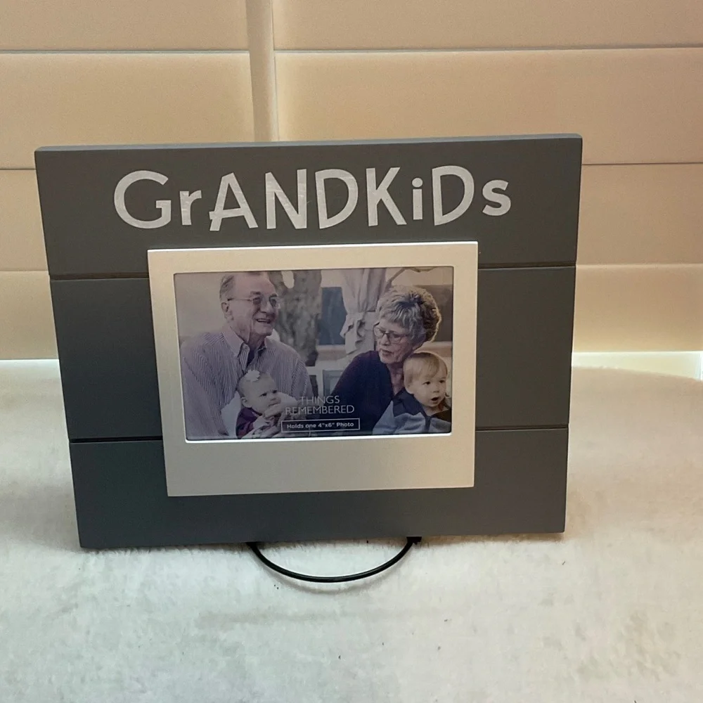 Things Remembered Gray Grandkids Picture Frame